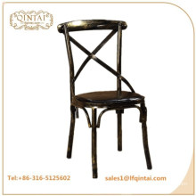 QTMC-017 wholesale country furniture bistro dining crossback chair